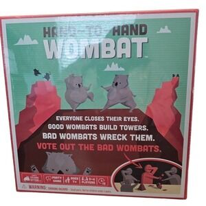 Hand to Hand Wombat Game Party Funny Group Game Night Family Building Deception